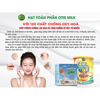 Sữa hạt toàn phần OTIS - Hộp giấy 450gr (18 gói x 25g)