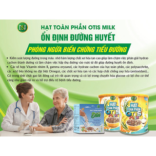 Sữa hạt toàn phần OTIS - Hộp giấy 450gr (18 gói x 25g)