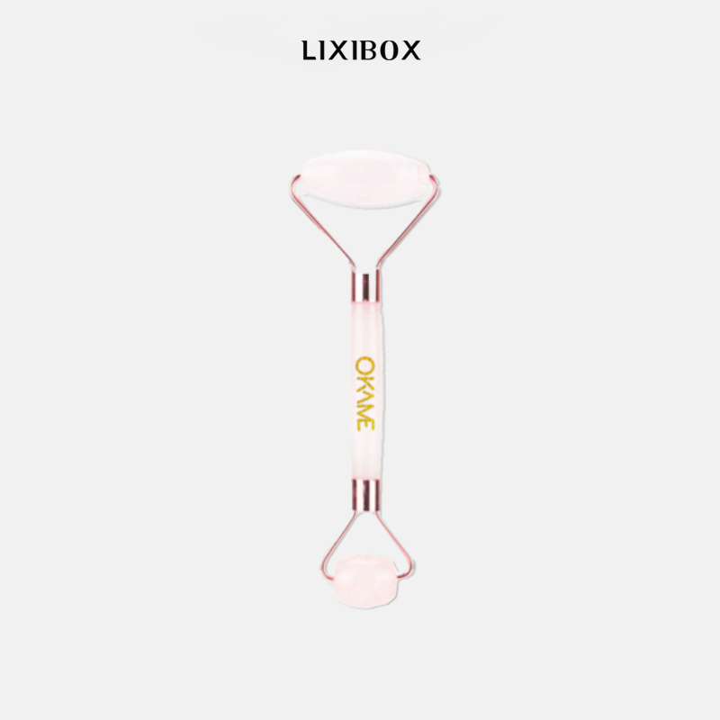 Combo Túi Đựng Mỹ Phẩm Halio & Thanh Lăn Massage Okame