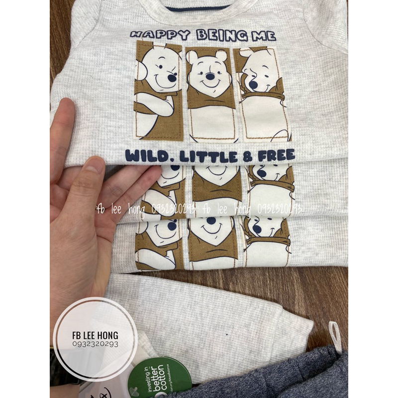 Bộ CA gấu pooh dư xịn