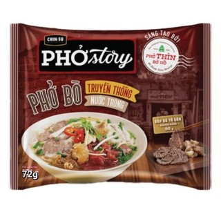 Phở bò story chinsu gói 72g