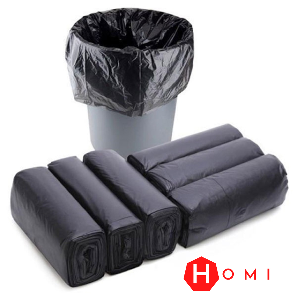 Túi Rác Tự Phân Hủy Siêu Dai - Bao Rác Đen Kích Thước Lớn 55*65 cm  - Danami Store