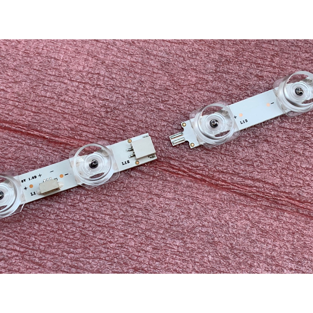 THANH LED TIVI TCL 43P615 43P618 43P725 HÀNG MỚI 100%  1 THANH 21 BÓNG 6V DÀI 81cm MỖI MÁY CHỈ DÙNG 1 THANH 21 BÓNG