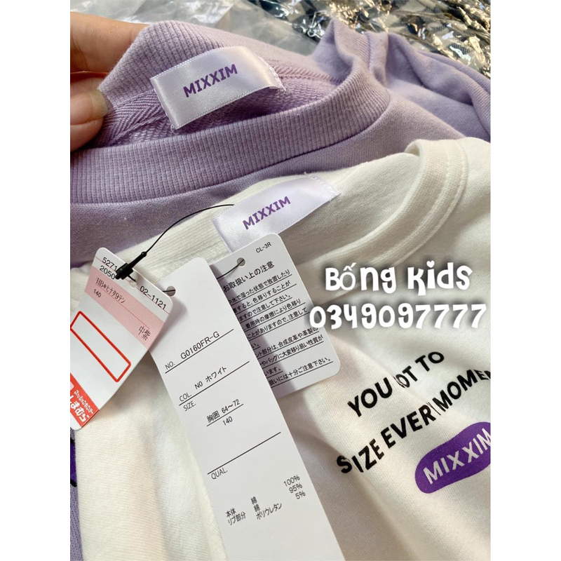 Set 4 Món Bé Gái MIXXIM