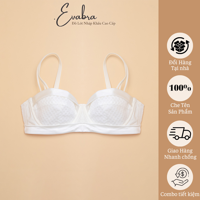 Áo Ngực Gọng Nhựa Nâng Ngực Không Mút Mềm Mại Siêu Gợi Cảm Cao Cấp EVA Bra 0771