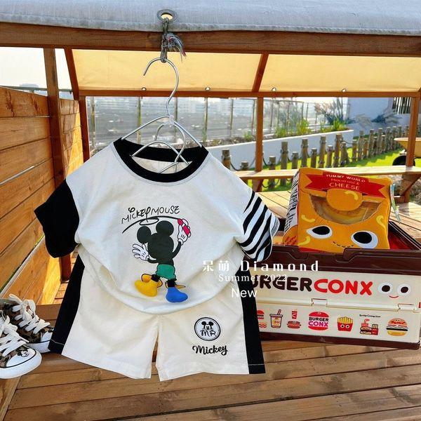 Bộ Disney Cộc Tay Bộ Hè Bé Trai Bé Gái Diện Đi Chơi Đi Học Cho Bé Từ 5Kg Đến 32Kg Thời Trang Trẻ Em Anh Store