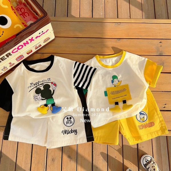 Bộ Disney Cộc Tay Bộ Hè Bé Trai Bé Gái Diện Đi Chơi Đi Học Cho Bé Từ 5Kg Đến 32Kg Thời Trang Trẻ Em Anh Store