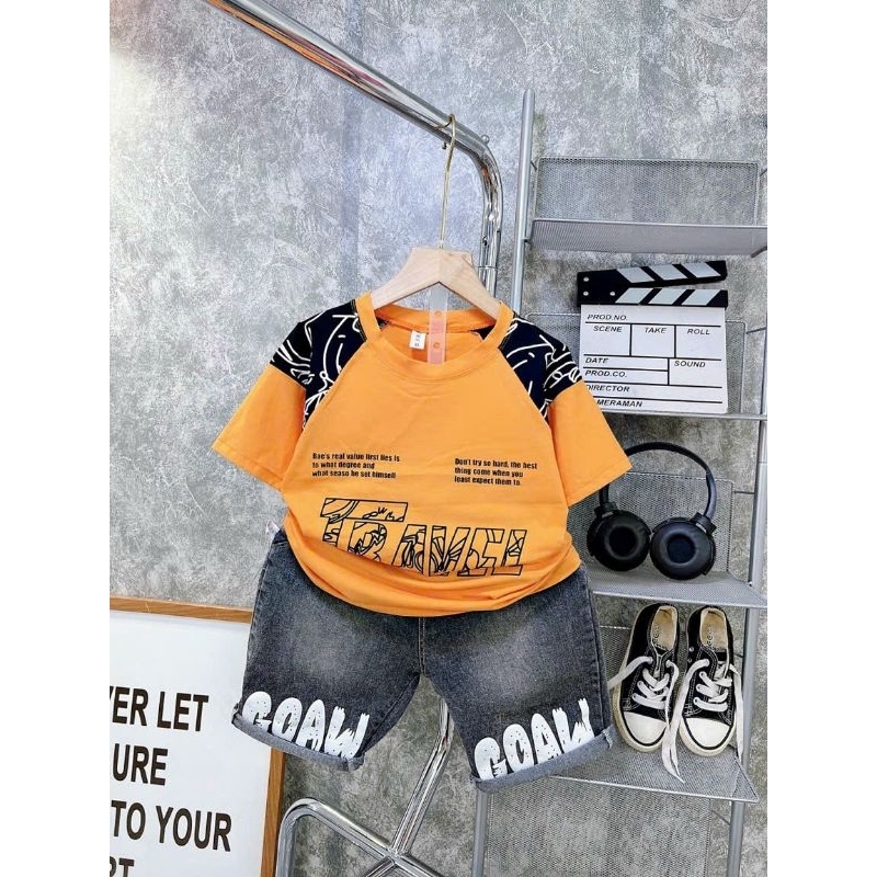 S02(7kg-32kg)set đồ cho bé trai Bon ben kids,set đồ học sinh,set cộc tay cho bé trai