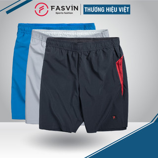 Quần đùi thể thao nam Fasvin Q20264.HN vải gió chun mềm mại co giãn