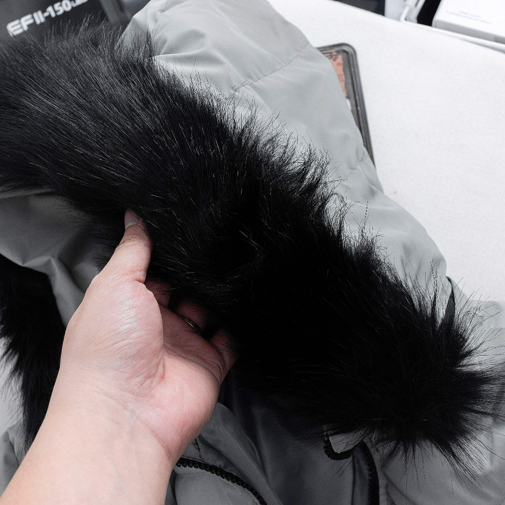 Áo khoác phao nam - áo phao nam mũ lông trần bông siêu đẹp