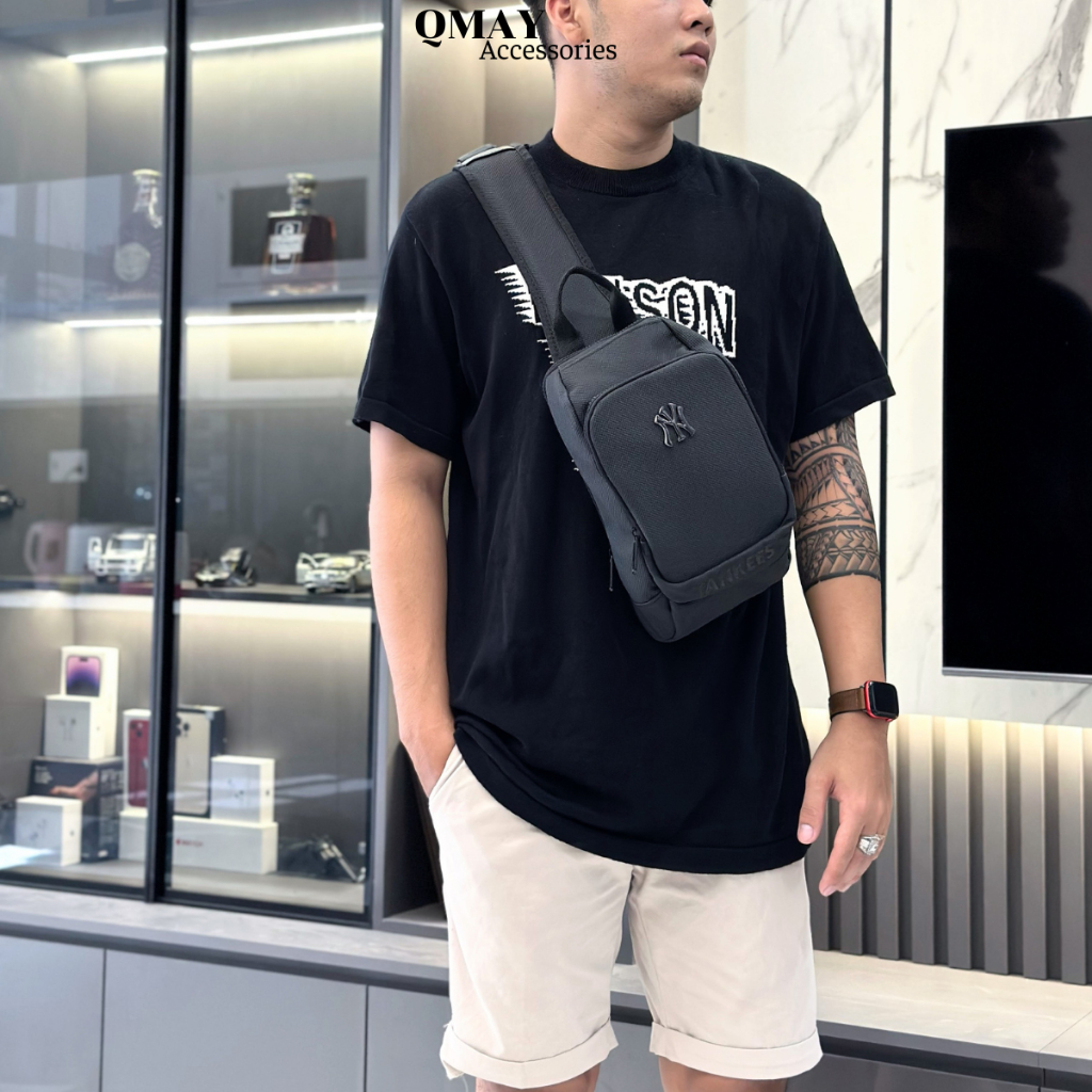 TÚI CHÉO 1 QUAI MLB BAG SLING NEW HOT 2023 Nhiều Ngăn Tiện Lợi Size 31cm x 18cm x 6cm