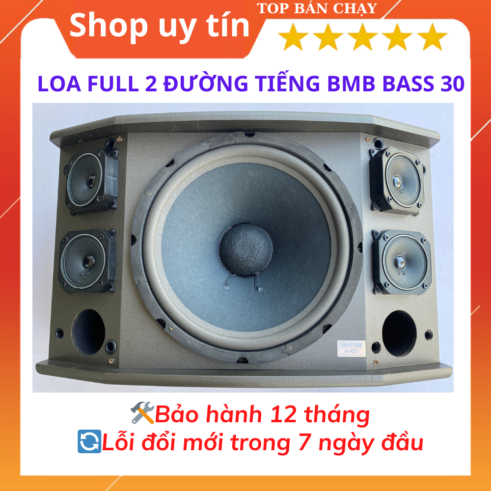 Loa nằm BMB Bass 30 coil 63 từ kép 156/150, loa nghe nhạc và hát karaoke gia đình .Giá 1 chiếc.