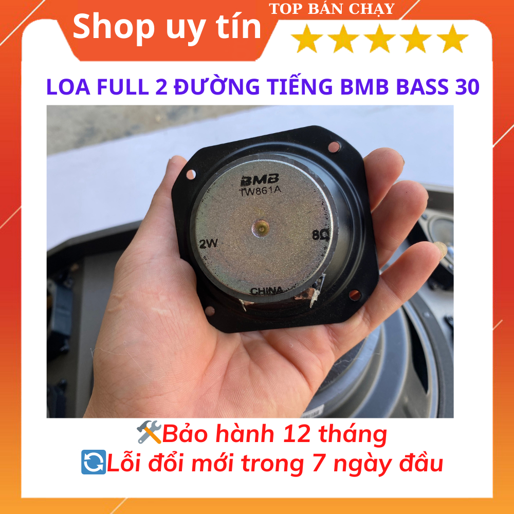 Loa nằm BMB Bass 30 coil 63 từ kép 156/150, loa nghe nhạc và hát karaoke gia đình .Giá 1 chiếc.