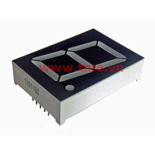 1.2" Cathode RED Single 7-Segment display