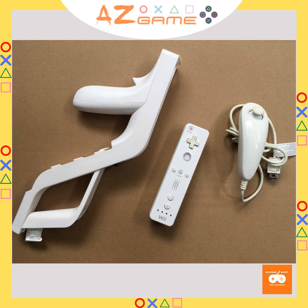Zapper Hỗ Trợ Chơi Game Máy Nintendo Wii / Wii U