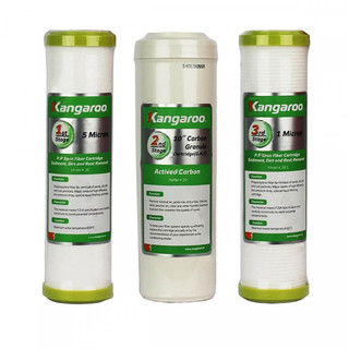 Bộ 3 lõi lọc thô 123 Kangaroo - CHÍNH HÃNG