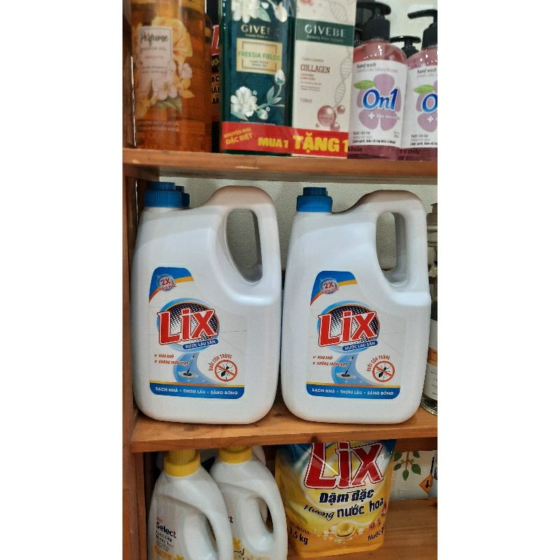Nước lau sàn lix 3.6 kg