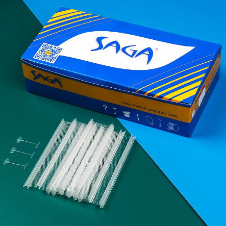 Dây Treo Nhãn Trắng, Ti Bắn Tiêu Chuẩn Saga, White Standard Tag Pin Saga, Industrial Garment Accessories