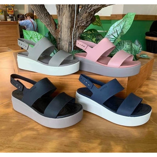 Giày sandal -Giày Sandan nữ crocs Cao 5 phân