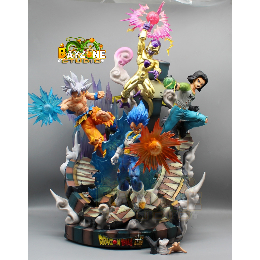 Mô hình songoku số 17 frieza vegeta hàng chất siêu khủng