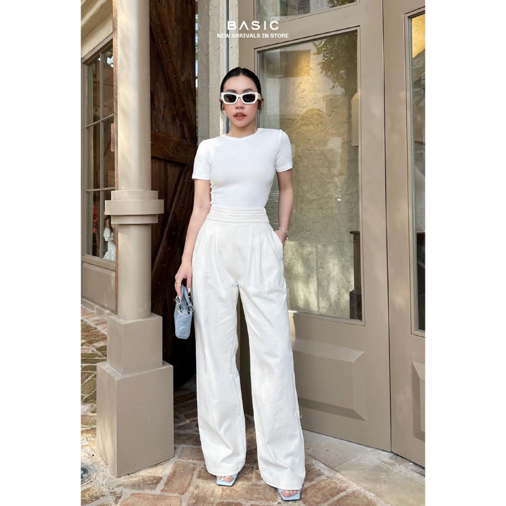 Áo thun trơn ôm BASIC YAMIN TOP