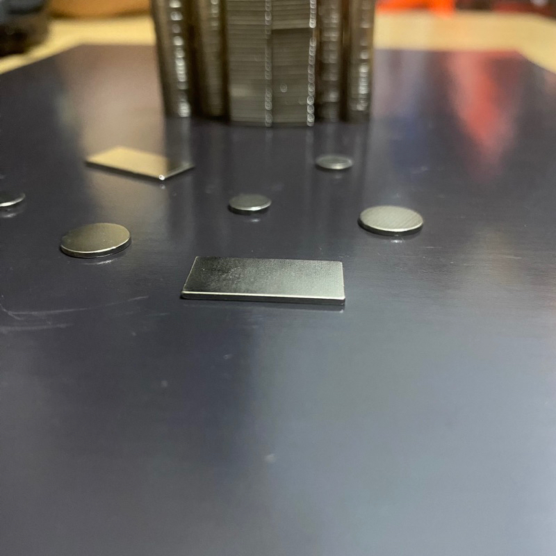 Combo 10 viên nam châm mỏng 1mm siêu dính