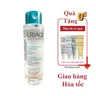 (Quà) Nước tẩy trang dành cho da dầu, da hỗn hợp Uriage Eau Micellaire Thermale 250ml