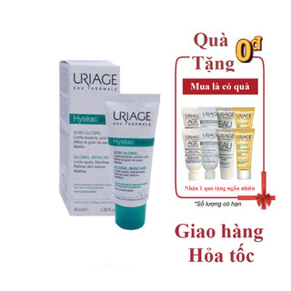 (Quà) Kem làm giảm mụn trứng cá tổng hợp, mờ thâm mụn Uriage Hyséac 3-Regul Global 40ml