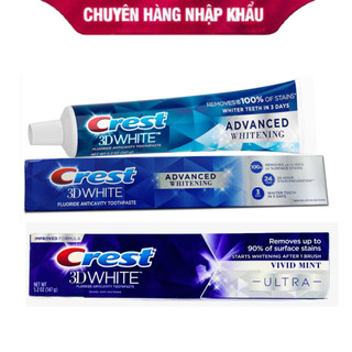Kem Đánh Trắng Răng Crest 3D White USA 147G