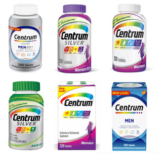 Centrum Men & Women 50+ bổ sung Vitamin và khoáng chất nam và nữ giới trên 50 tuổi (Chai 200 viên)