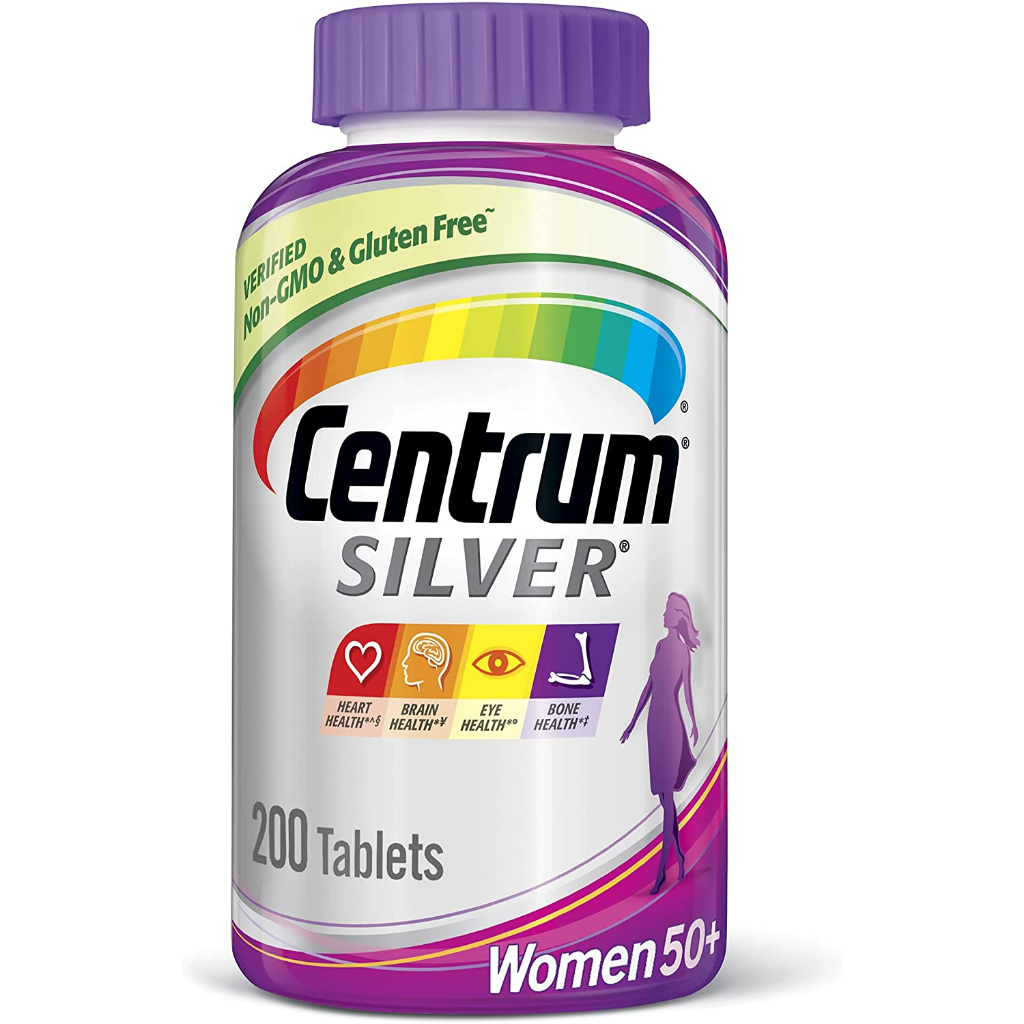 Centrum Men & Women 50+ bổ sung Vitamin và khoáng chất nam và nữ giới trên 50 tuổi