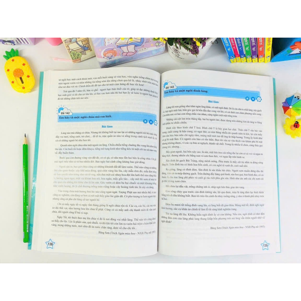 Sách - 199 Bài Và Đoạn Văn Hay Lớp 6 - Biên Soạn Theo Chương Trình GDPT Mới - ndbooks