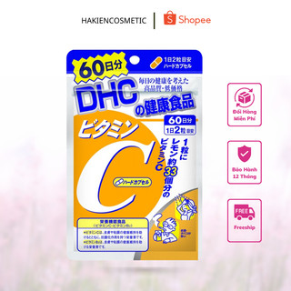 Viên uống bổ sung vitamin C DHC sáng da gói 120 viên