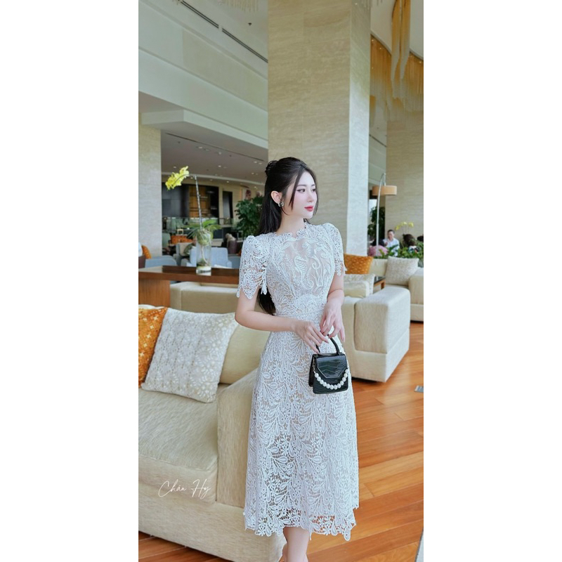 ĐẦM REN MẪU MỚI TIỂU THƯ ĐẠI DƯƠNG