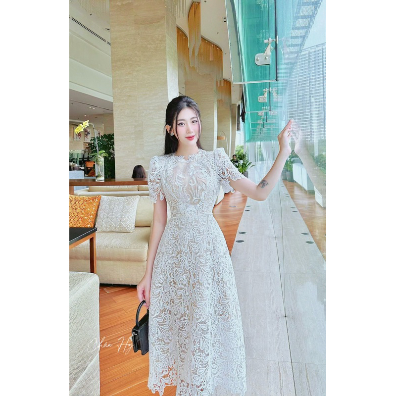 ĐẦM REN MẪU MỚI TIỂU THƯ ĐẠI DƯƠNG