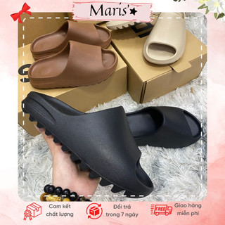 Dép bánh mì Y.zz vân nhám size nữ⚡Cao Cấp⚡Dép quai ngang đúc vân nhám phiên bản 3 màu hottrend mới 2023 - Full Box