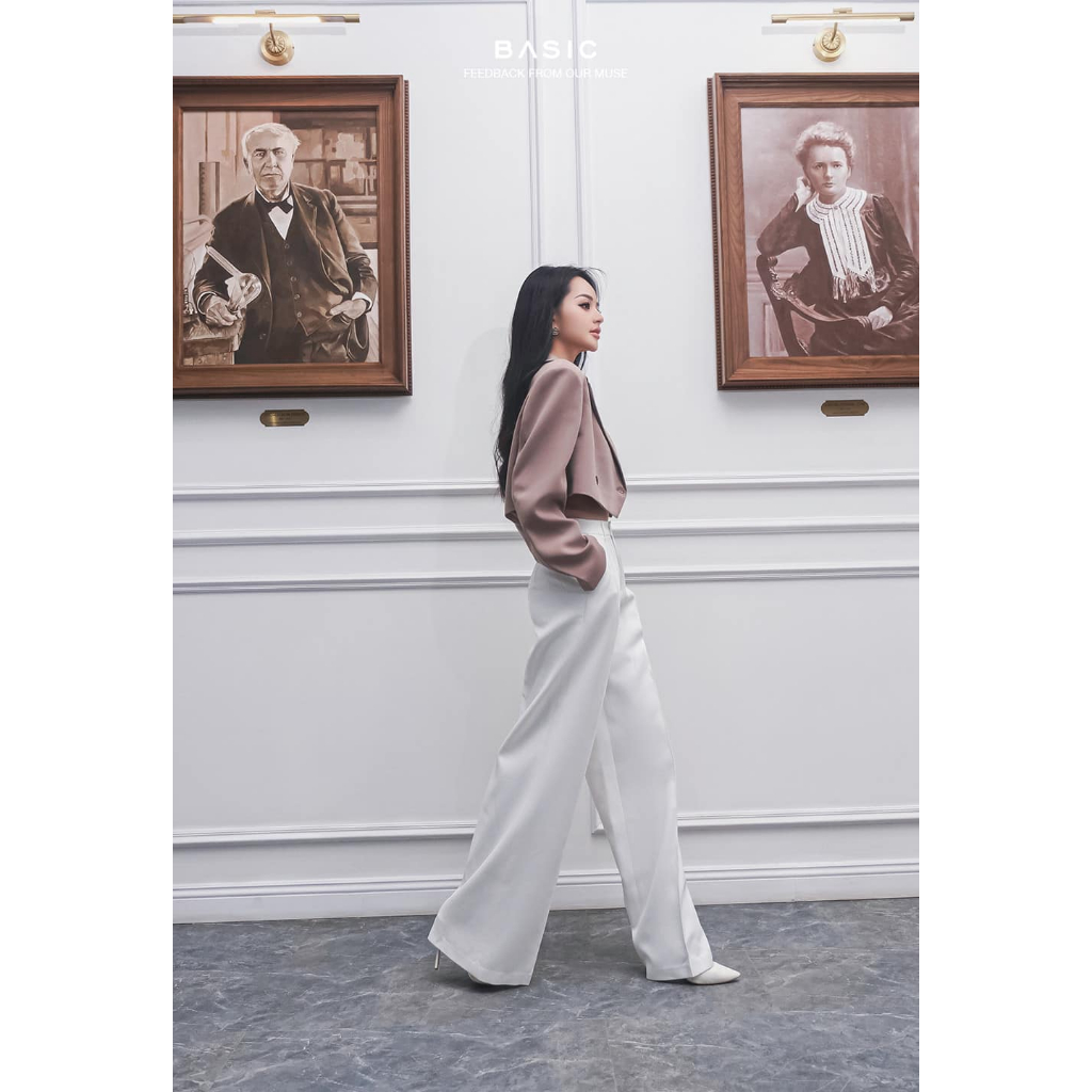Quần tây ống suông BASIC HERA PANTS