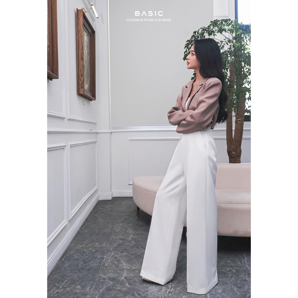Quần tây ống suông BASIC HERA PANTS