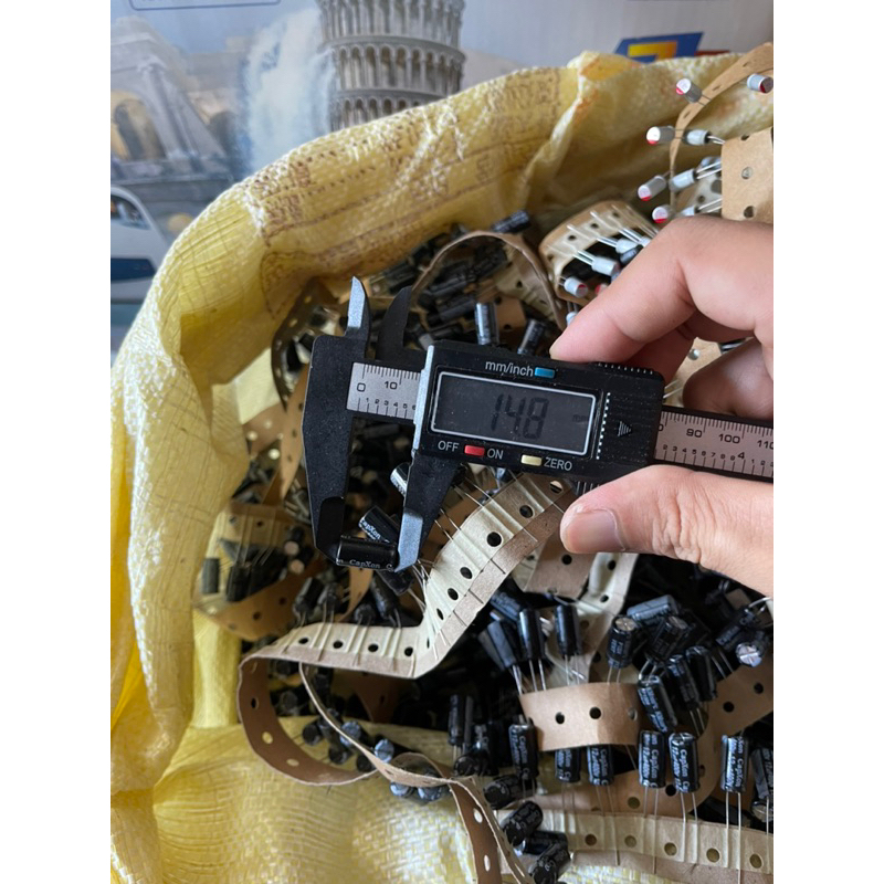 Tụ Hoá Tụ Phân Cực 400V12uf Chính Hãng CapXon