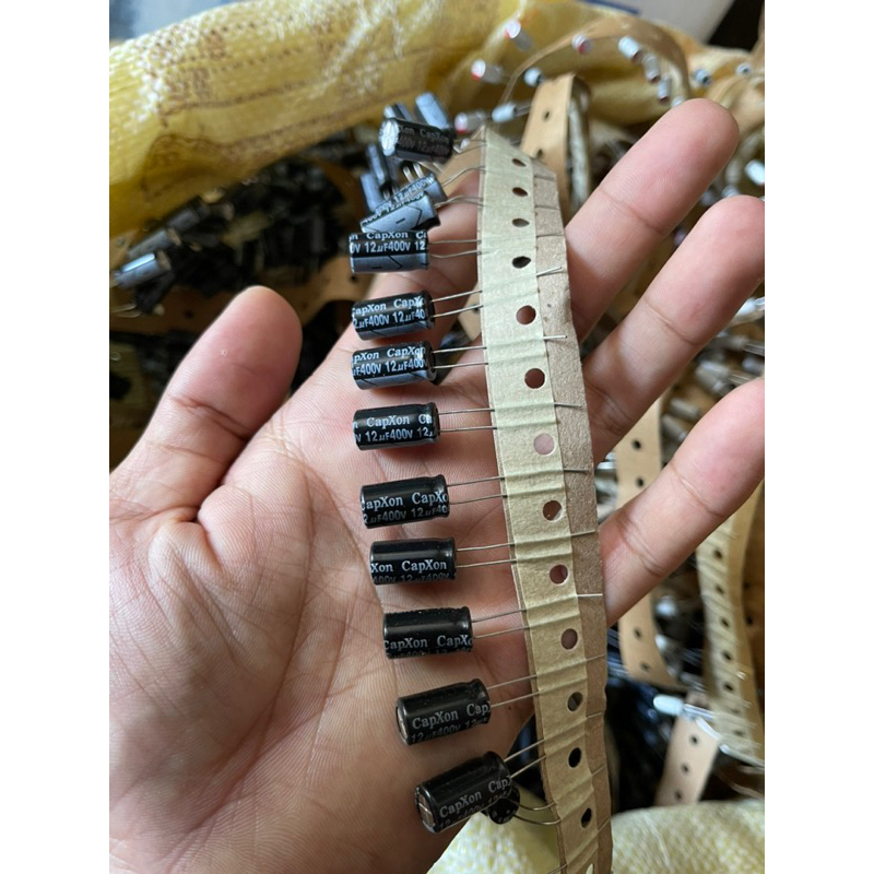 Tụ Hoá Tụ Phân Cực 400V12uf Chính Hãng CapXon