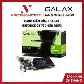  Card Màn Hình Galax GeForce GT 730 4GB DDR3 128-bit HDMI DVI VGA   73GQF8HX00HD   - Hàng Chính Hãng 
