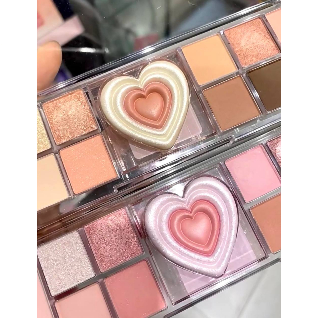 Bảng Phấn Mắt Đa Năng Peripera All Take Mood Like Palette Phấn Mắt Má Hồng Phấn Bắt Sáng Peripera