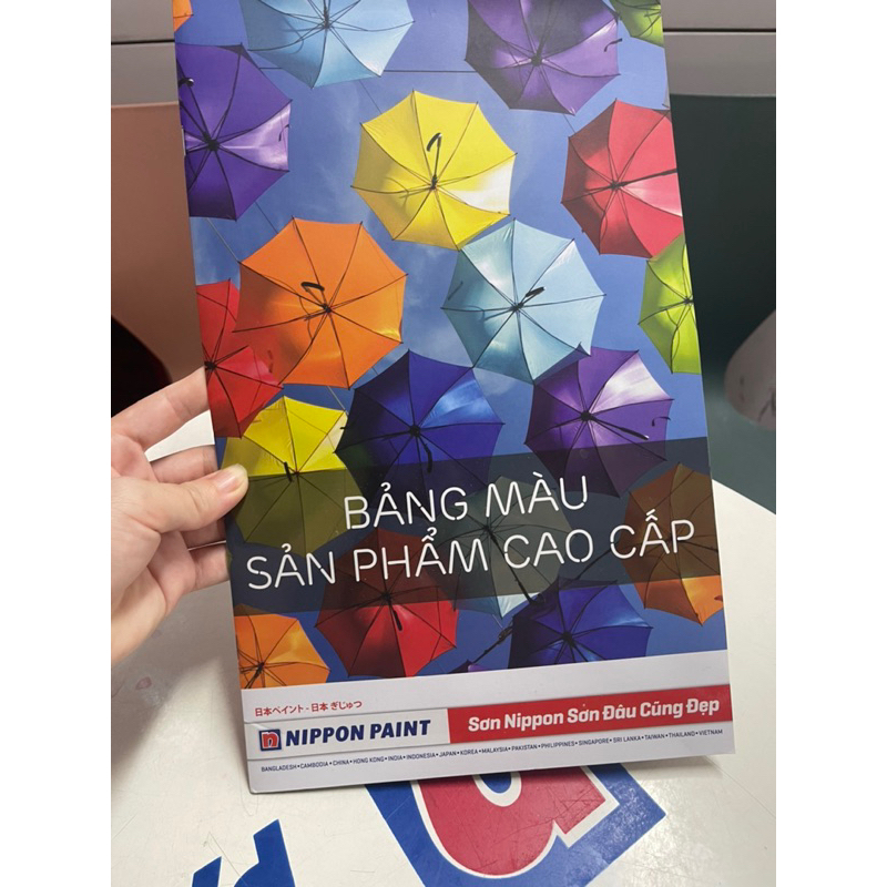 Bảng màu Sơn Nippon giá rẻ