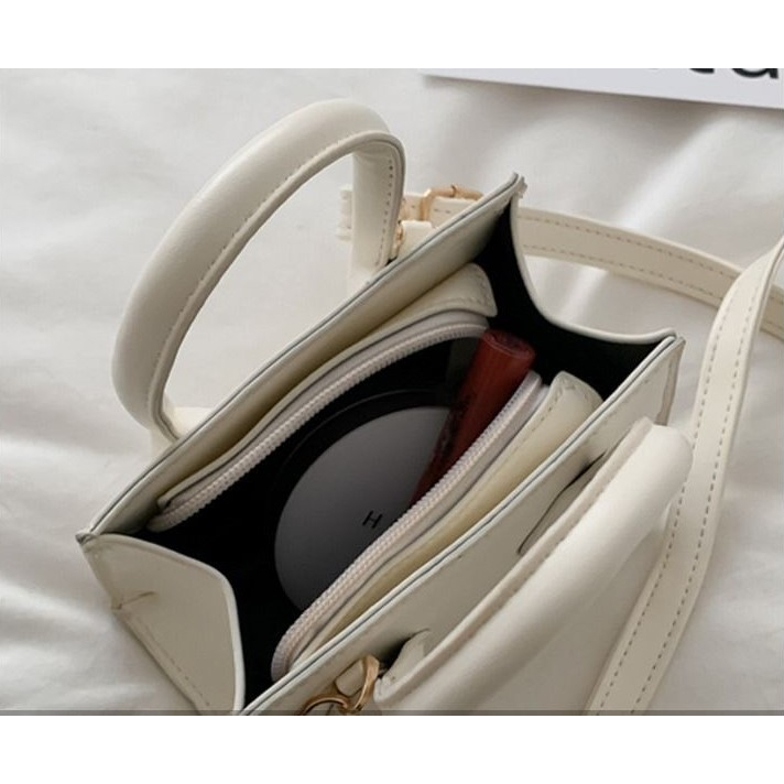 Túi đeo chéo, Túi xách nữ đeo vai đi chơi giá rẻ da trơn mềm basic PK 512