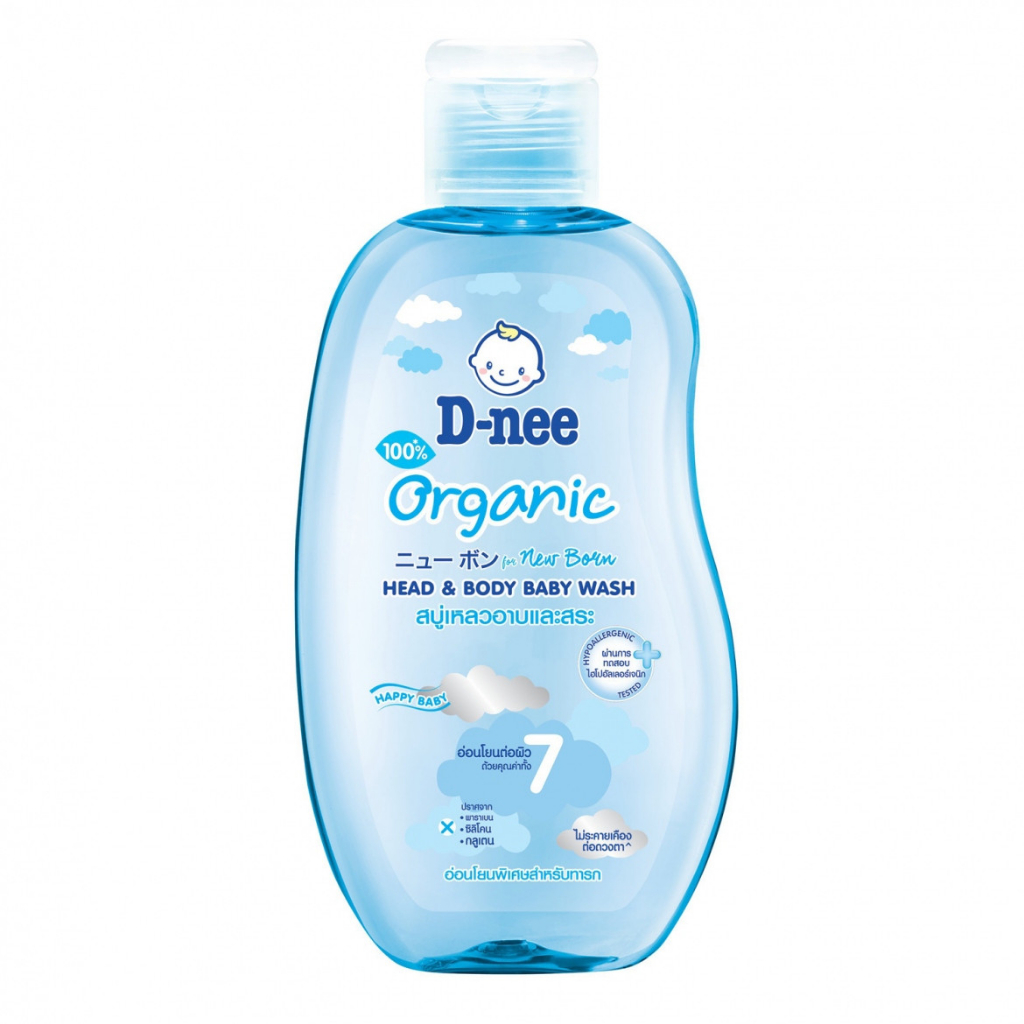 Sữa Tắm Gội Dnee Sữa Tắm Gội Cho Bé Tắm Toàn Thân, Hàng Thái Lan 380ML
