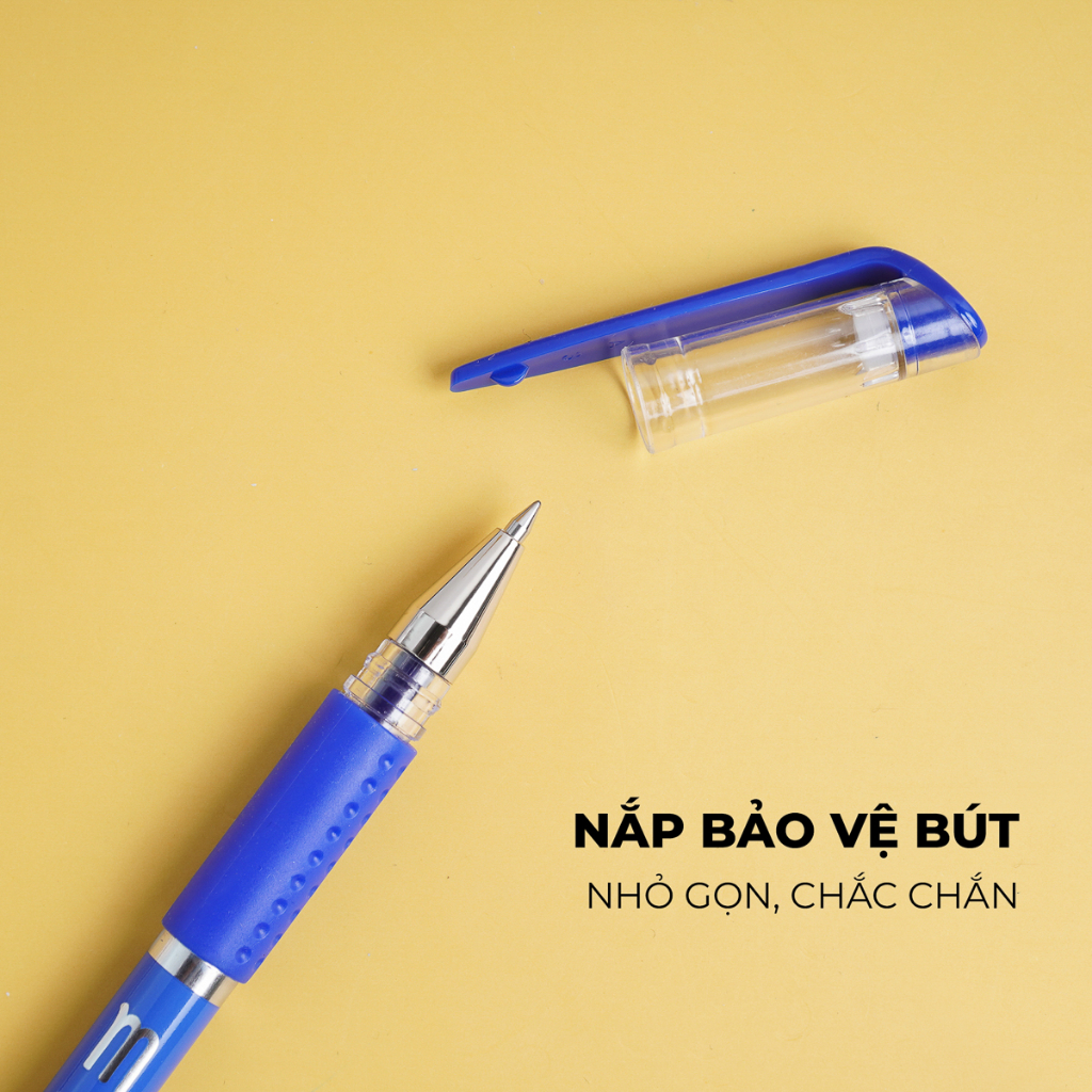 Hộp 12 bút gel mực nước CLASSMATE ngòi 0.5mm ba màu xanh tím đen hoạ tiết Cung hoàng đạo GP104