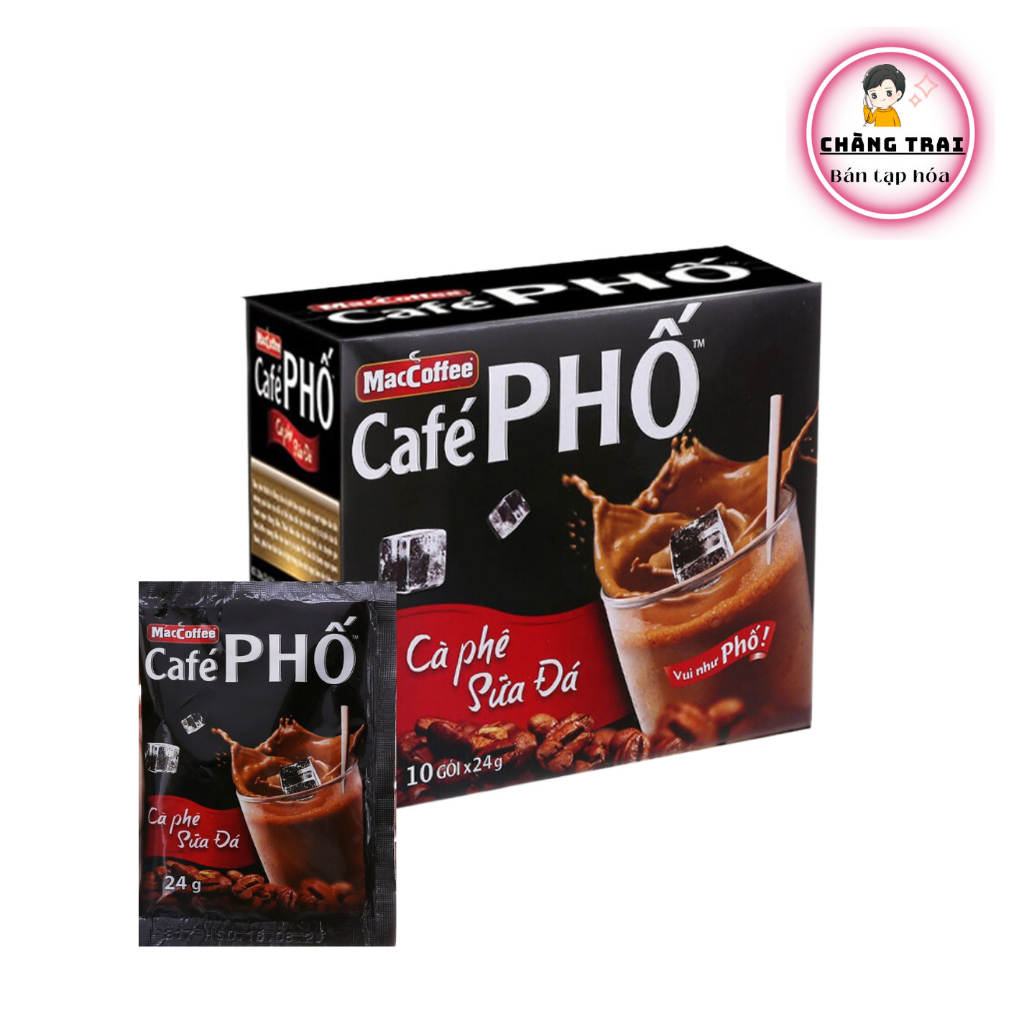 Cà phê sữa đá MacCoffee Café Phố 240g
