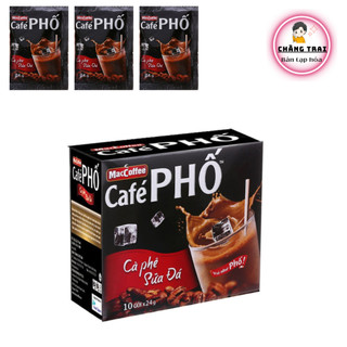 Cà phê sữa đá MacCoffee Café Phố 240g