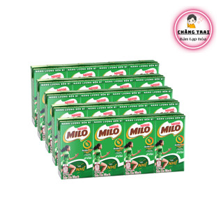 Combo 5 lốc thức uống lúa mạch milo active go 110ml