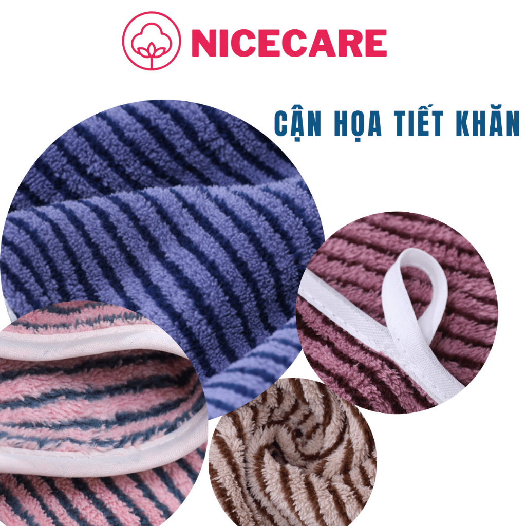 Khăn Tắm Lông Cừu Siêu Thấm Hút NICECARE Cỡ Lớn - Khăn Bông Khăn Lau Cao Cấp Mềm Mại, Thấm Hút Cực Tốt (70x140cm) | BigBuy360 - bigbuy360.vn